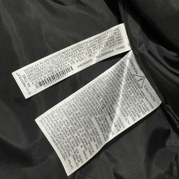 ZARA Cropped Leather Jacket - Picture 4 of 7